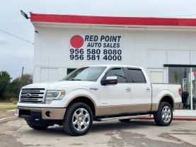 2013 FORD F150 SUPERCREW CAB PICKUP V6, ECOBOOST, TWIN TURBO, 3.5 LITER KING RANCH PICKUP 4D 5 1/2 FT