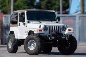 2000 JEEP WRANGLER SUV 6-CYL, 4.0 LITER SAHARA SPORT UTILITY 2D