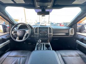 2015 FORD F150 SUPERCREW CAB PICKUP V8, FLEX FUEL, 5.0 LITER LARIAT PICKUP 4D 5 1/2 FT