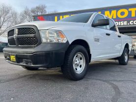 2014 RAM 1500 CREW CAB PICKUP V6, FLEX FUEL, 3.6 LITER TRADESMAN PICKUP 4D 5 1/2 FT