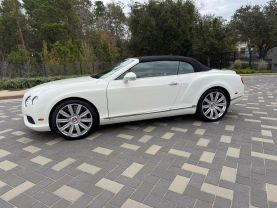 2013 BENTLEY CONTINENTAL CONVERTIBLE V8, TWIN TURBO, 4.0 LITER GTC CONVERTIBLE 2D