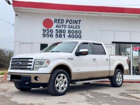 2013 FORD F150 SUPERCREW CAB PICKUP V6, ECOBOOST, TWIN TURBO, 3.5 LITER KING RANCH PICKUP 4D 5 1/2 FT