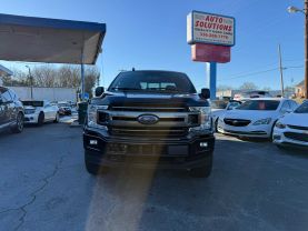 2018 FORD F150 SUPERCREW CAB PICKUP BLACK AUTOMATIC - Auto Solutions of Greensboro LLC, NC, 36.05701, -79.84368