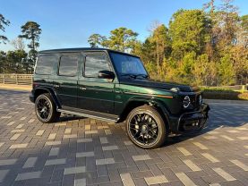 2021 MERCEDES-BENZ MERCEDES-AMG G-CLASS SUV V8, TWIN TURBO, 4.0 LITER G 63 AMG SPORT UTILITY 4D