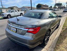 2013 CHRYSLER 200 CONVERTIBLE V6, FLEX FUEL, 3.6 LITER S CONVERTIBLE 2D