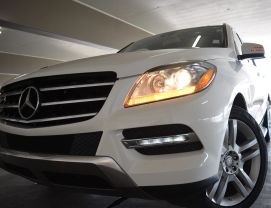2015 MERCEDES-BENZ M-CLASS SUV V6, 3.5 LITER ML 350 SPORT UTILITY 4D