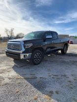 2014 TOYOTA TUNDRA DOUBLE CAB PICKUP V8, 5.7 LITER LIMITED PICKUP 4D 6 1/2 FT