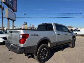2017 NISSAN TITAN XD CREW CAB PICKUP V8, TURBO DIESEL, 5.0L PRO-4X PICKUP 4D 6 1/2 FT