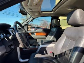 2010 FORD F150 SUPERCREW CAB PICKUP V8, FLEX FUEL, 5.4 LITER LARIAT PICKUP 4D 5 1/2 FT