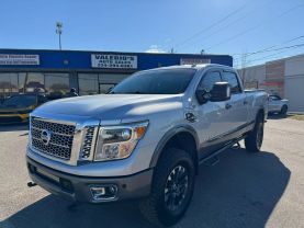 2017 NISSAN TITAN XD CREW CAB PICKUP V8, TURBO DIESEL, 5.0L PRO-4X PICKUP 4D 6 1/2 FT