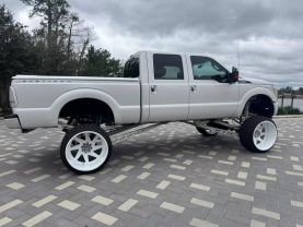 2015 FORD F250 SUPER DUTY CREW CAB PICKUP V8, TURBO DIESEL, 6.7L PLATINUM PICKUP 4D 6 3/4 FT