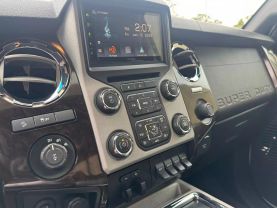 2015 FORD F250 SUPER DUTY CREW CAB PICKUP V8, TURBO DIESEL, 6.7L PLATINUM PICKUP 4D 6 3/4 FT