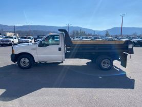 2005 FORD F350 SUPER DUTY REGULAR CAB 11FT DUMP BED TRUCK DUMP TRUCKS V8, 5.4 LITER 165" W.B. 2D - Eddies Auto Sales