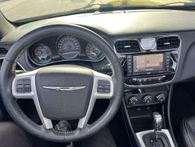 2013 CHRYSLER 200 CONVERTIBLE V6, FLEX FUEL, 3.6 LITER S CONVERTIBLE 2D