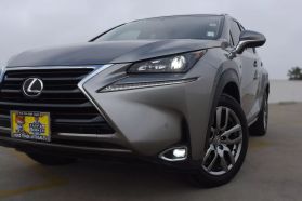 2016 LEXUS NX SUV 4-CYL, TURBO, 2.0 LITER 200T F SPORT SUV 4D