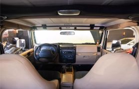 2000 JEEP WRANGLER SUV 6-CYL, 4.0 LITER SAHARA SPORT UTILITY 2D