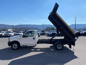 2005 FORD F350 SUPER DUTY REGULAR CAB 11FT DUMP BED TRUCK DUMP TRUCKS V8, 5.4 LITER 165" W.B. 2D - Eddies Auto Sales