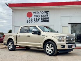 2017 FORD F150 SUPERCREW CAB PICKUP V6, ECOBOOST, TT, 3.5L PLATINUM PICKUP 4D 5 1/2 FT