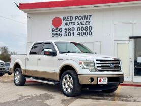 2013 FORD F150 SUPERCREW CAB PICKUP V6, ECOBOOST, TWIN TURBO, 3.5 LITER KING RANCH PICKUP 4D 5 1/2 FT