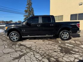 2010 FORD F150 SUPERCREW CAB PICKUP V8, FLEX FUEL, 5.4 LITER LARIAT PICKUP 4D 5 1/2 FT