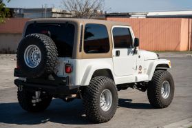 2000 JEEP WRANGLER SUV 6-CYL, 4.0 LITER SAHARA SPORT UTILITY 2D