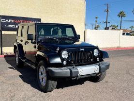 2015 JEEP WRANGLER SUV V6, 3.6 LITER UNLIMITED SAHARA SPORT UTILITY 4D