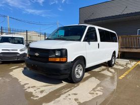 2017 CHEVROLET EXPRESS 2500 PASSENGER VAN V8, FLEX FUEL, 6.0 LITER LS VAN 3D at Motors On Wheels - used car dealership in Houston, Texas.