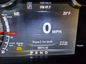 2017 RAM 1500 CREW CAB PICKUP V6, FLEX FUEL, 3.6 LITER SLT PICKUP 4D 5 1/2 FT