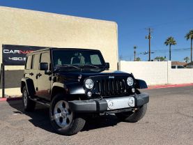 2015 JEEP WRANGLER SUV V6, 3.6 LITER UNLIMITED SAHARA SPORT UTILITY 4D