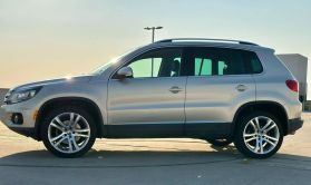 2012 VOLKSWAGEN TIGUAN SUV 4-CYL, TURBO, 2.0 LITER 2.0T SEL SPORT UTILITY 4D