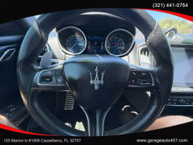 2017 MASERATI GHIBLI SEDAN V6, TWIN TURBO, 3.0 LITER S SEDAN 4D