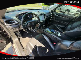 2017 MASERATI GHIBLI SEDAN V6, TWIN TURBO, 3.0 LITER S SEDAN 4D