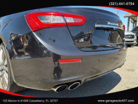 2017 MASERATI GHIBLI SEDAN V6, TWIN TURBO, 3.0 LITER S SEDAN 4D