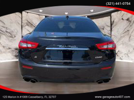 2017 MASERATI GHIBLI SEDAN V6, TWIN TURBO, 3.0 LITER S SEDAN 4D