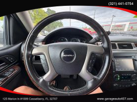 2013 GMC YUKON XL 1500 SUV V8, FLEX FUEL, 6.2 LITER DENALI SPORT UTILITY 4D