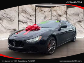 2017 MASERATI GHIBLI SEDAN V6, TWIN TURBO, 3.0 LITER S SEDAN 4D