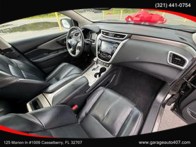 2017 NISSAN MURANO SUV V6, 3.5 LITER PLATINUM (2017.5) SPORT UTILITY 4D