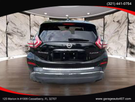 2017 NISSAN MURANO SUV V6, 3.5 LITER PLATINUM (2017.5) SPORT UTILITY 4D