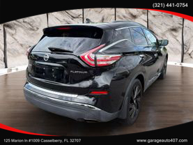2017 NISSAN MURANO SUV V6, 3.5 LITER PLATINUM (2017.5) SPORT UTILITY 4D