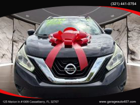 2017 NISSAN MURANO SUV V6, 3.5 LITER PLATINUM (2017.5) SPORT UTILITY 4D