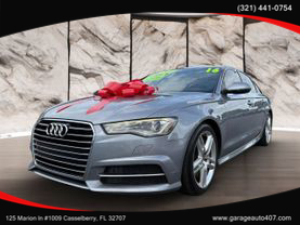 2016 AUDI A6 SEDAN 4-CYL, TURBO, 2.0 LITER 2.0T PREMIUM PLUS SEDAN 4D
