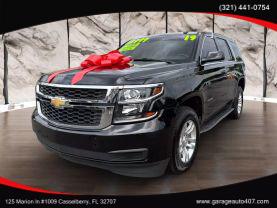 2019 CHEVROLET TAHOE SUV V8, ECOTEC3, 5.3 LITER LT SPORT UTILITY 4D