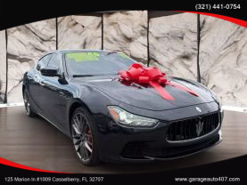 2017 MASERATI GHIBLI SEDAN V6, TWIN TURBO, 3.0 LITER S SEDAN 4D