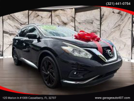 2017 NISSAN MURANO SUV V6, 3.5 LITER PLATINUM (2017.5) SPORT UTILITY 4D