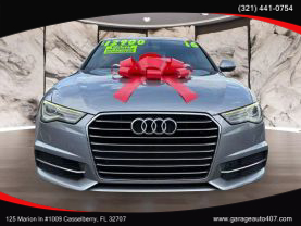 2016 AUDI A6 SEDAN 4-CYL, TURBO, 2.0 LITER 2.0T PREMIUM PLUS SEDAN 4D