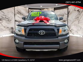 2011 TOYOTA TACOMA DOUBLE CAB PICKUP V6, 4.0 LITER PRERUNNER PICKUP 4D 5 FT