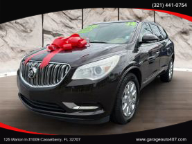 2014 BUICK ENCLAVE SUV V6, 3.6 LITER LEATHER SPORT UTILITY 4D