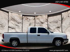 2007 CHEVROLET SILVERADO (CLASSIC) 1500 EXTENDED CAB PICKUP V8, 4.8 LITER WORK TRUCK PICKUP 4D 6 1/2 FT