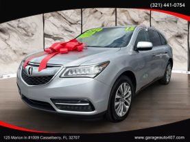 2015 ACURA MDX SUV V6, I-VTEC, 3.5 LITER SH-AWD SPORT UTILITY 4D