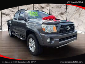 2011 TOYOTA TACOMA DOUBLE CAB PICKUP V6, 4.0 LITER PRERUNNER PICKUP 4D 5 FT